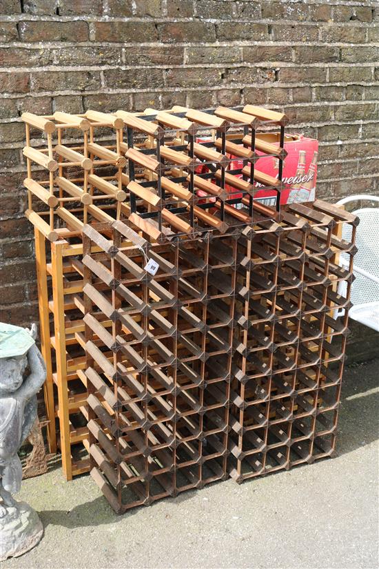 Quantity of wine racks